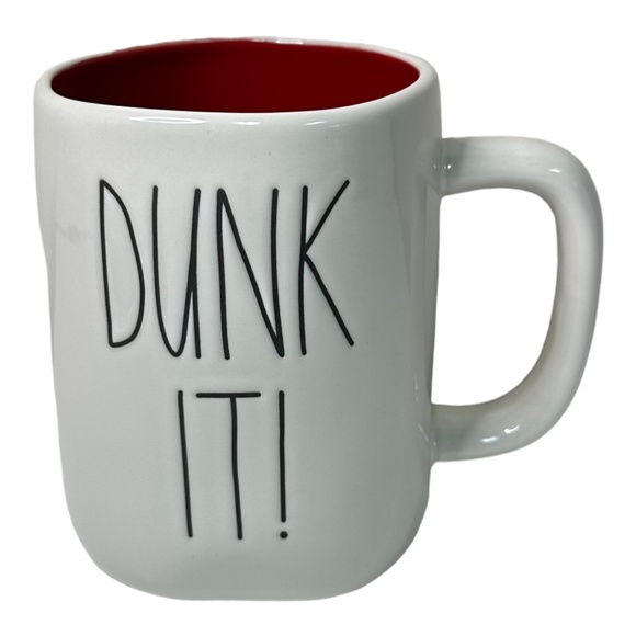 Rae Dunn "DUNK IT!" Gingerbread Coffee Mug - Picture 1 of 2